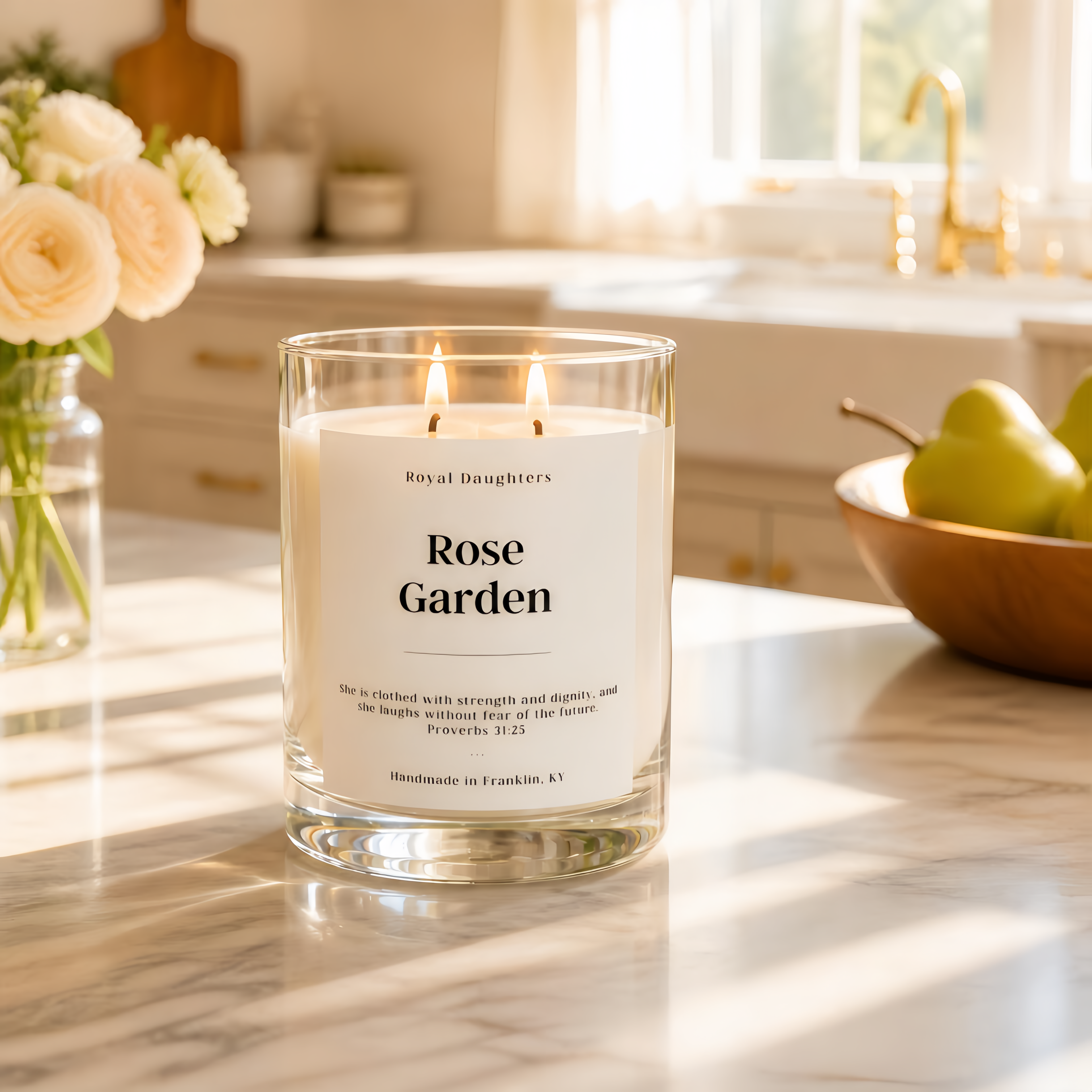 Rose Garden | Large Candle