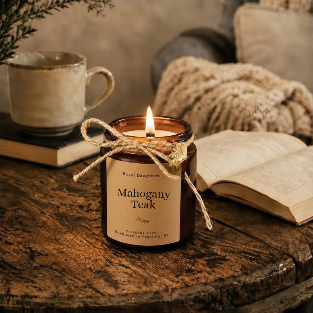 Mahogany Teak | Small Candle