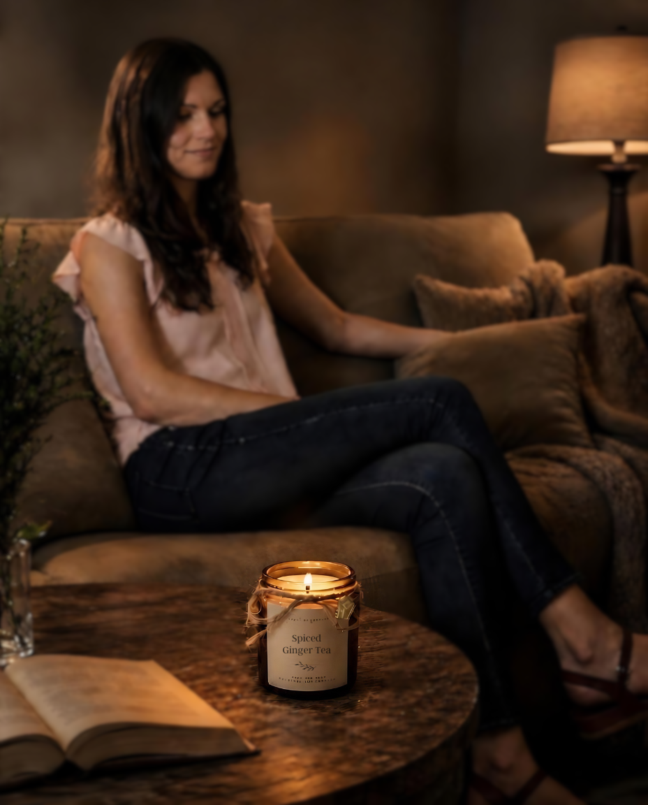Spiced Ginger Tea | Small Candle